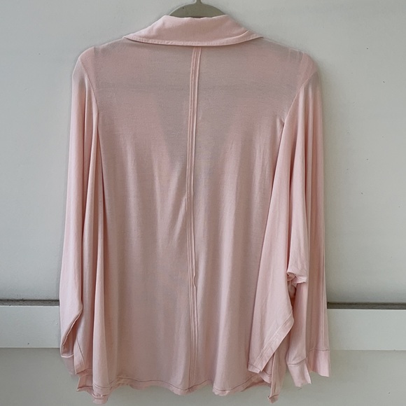 Free People Can’t Fool Me Peach Soft Blouse - Picture 7 of 7